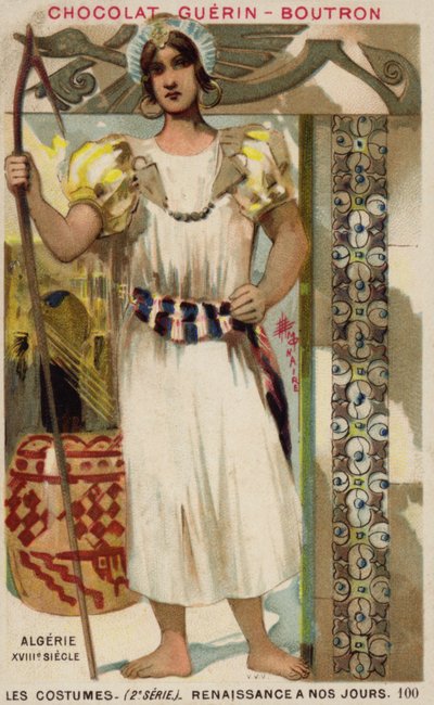 Traje argelino, siglo XVIII de French School
